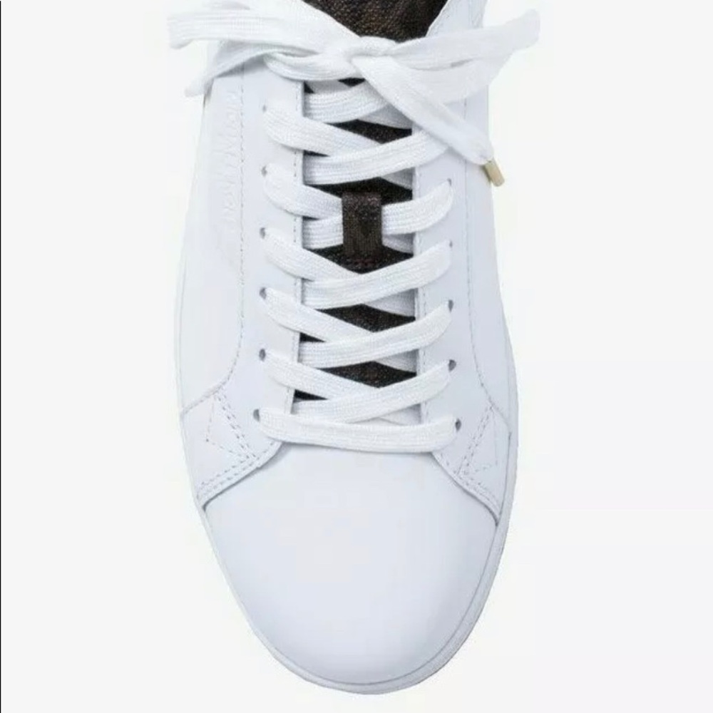Men's Michael Kors Keating Fashion Sneakers White - Picture 5 of 8